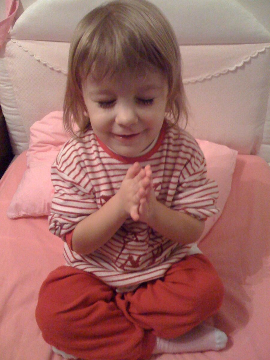 Person practicing yoga meditation for mindfulness