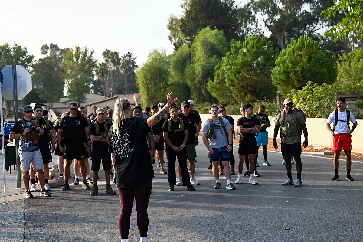 National Suicide Prevention Awareness Month military ceremony